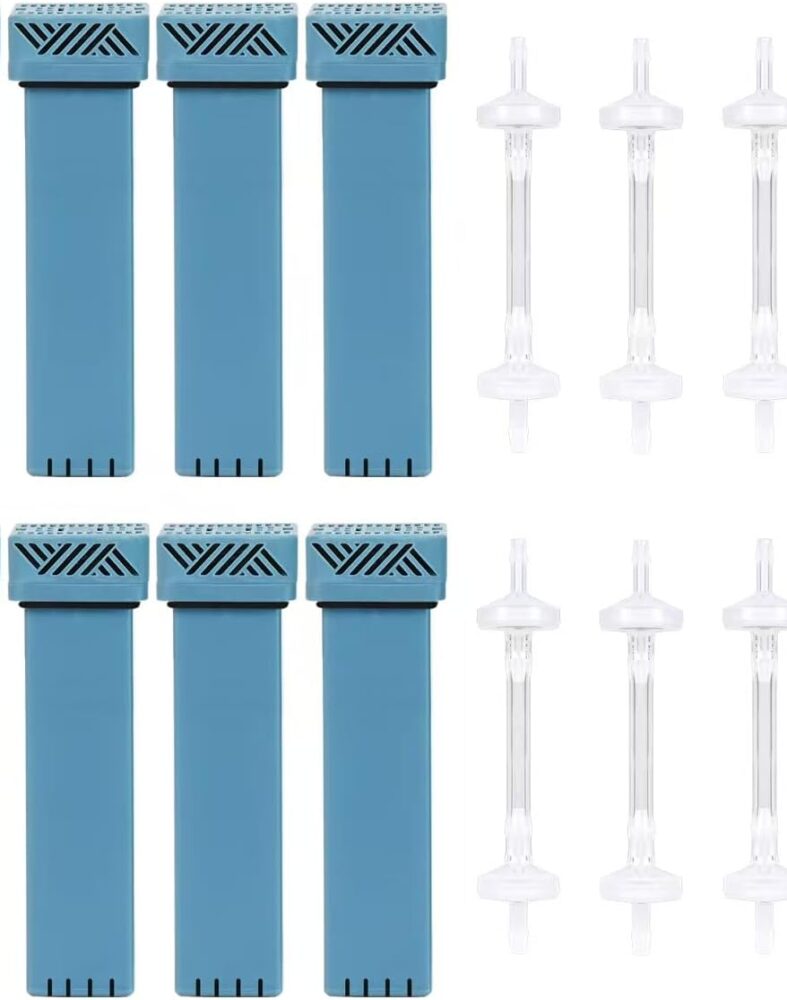 (8PCS) Replacement Filter Cartridge & Check Valve Maintenance Kit for Air Equipment